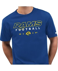 Starter Men's Royal Los Angeles Rams Prime Time T-Shirt