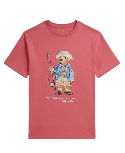 Polo Ralph Lauren Boys' 8-20 Bear Jersey T-Shirt