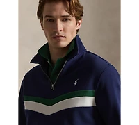 Polo Ralph Lauren Men's Double-Knit Quarter-Zip Sweatshirt