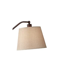 Regency Hill Adley 30 1/2" Tall Downbridge Arm Farmhouse Desk Lamps Set of 2 Adjustable Height Finish Metal
