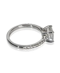 Pre-Owned Tiffany & Co 0.99 ct Princess Diamond Novo Engagement Ring