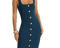 The Noli Shop Women's Helena Button Dress