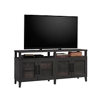Sauder Tiffin Line Credenza, Raven Oak finish