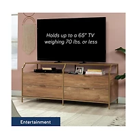 Sauder International Lux 4-Drawer Dresser, Sindoori Mango Finish