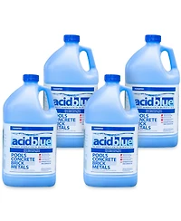 Champion Acid Muriatic Acid for Removal of Stains on Driveways (4 Pack