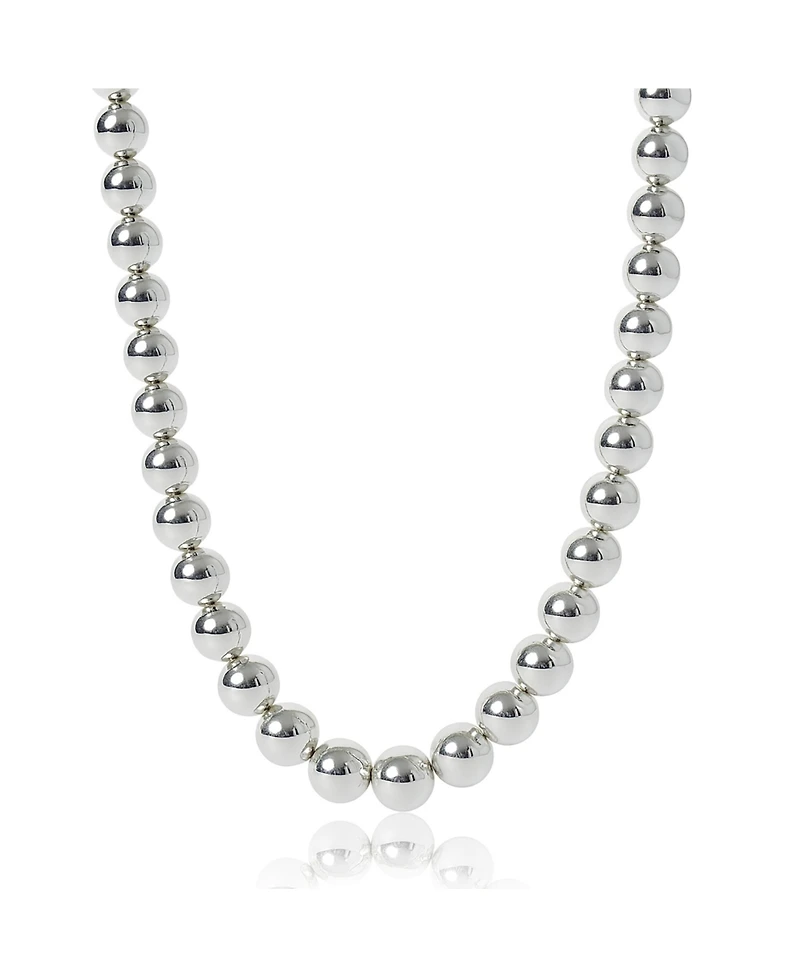 Pre-Owned Tiffany & Co Sterling Silver HardWear Ball Necklace