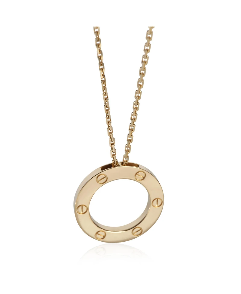 Pre-Owned Cartier Yellow Gold Love Necklace