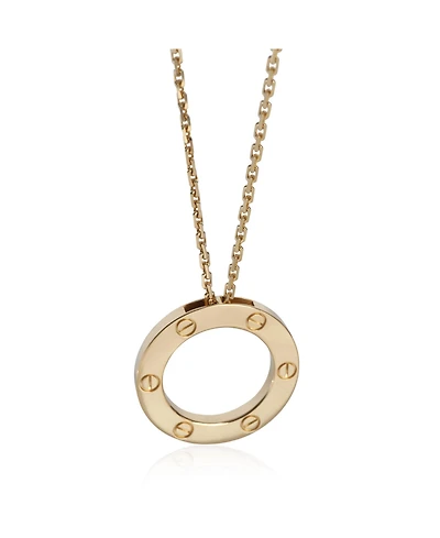 Pre-Owned Cartier Yellow Gold Love Necklace