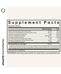 Codeage Athlete Multivitamin Platinum, Creatine Taurine, Electrolytes, CoQ10, Uc-ii Collagen, 120 Capsules