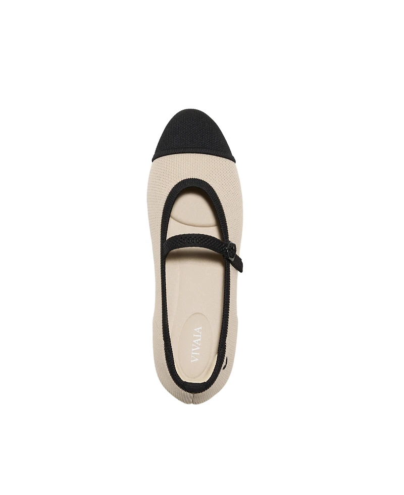 Vivaia Women's Tamia Mary Jane Almond-Toe Janes AdaptAll