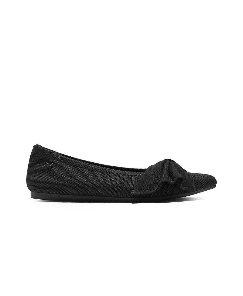 Vivaia Women's Azura Pointed-Toe Bow Ballet Flats
