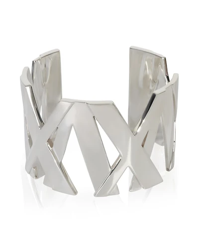 Pre-Owned Tiffany & Co Sterling Silver Atlas Wide Cuff Bracelet
