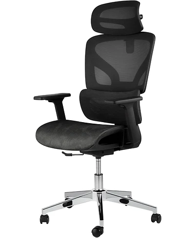 gaomon Ergonomic Mesh Office Chair with High Back Support,3D Adjustable Armrests and Smooth Wheels,Breathable Desk Computer Chair for Work,Study