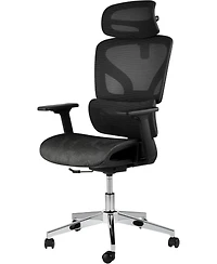 gaomon Ergonomic Mesh Office Chair with High Back Support,3D Adjustable Armrests and Smooth Wheels,Breathable Desk Computer Chair for Work,Study