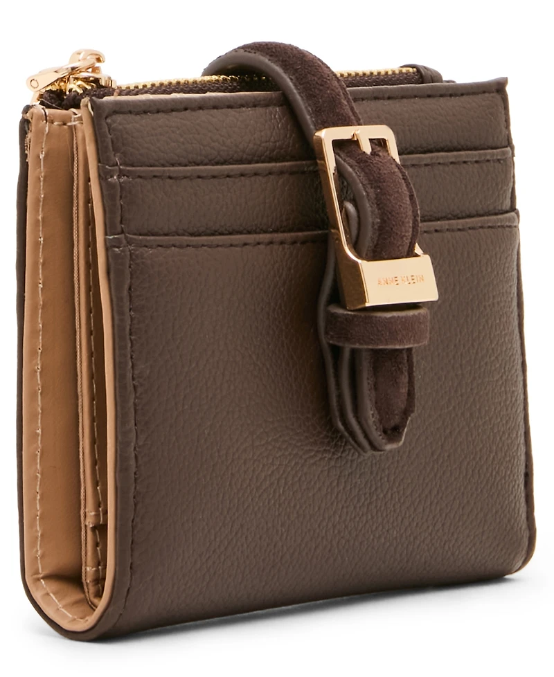 Anne Klein Belted Magnetic Snap Wallet