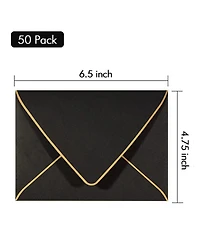 Gnuadz Invitation Envelopes Self Seal V Flap