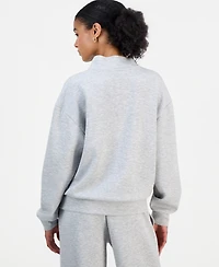 Fvr Drm Juniors' Mock Neck Scuba Sweatshirt