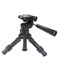 VidPro Tt-12 Heavy Duty 3-Section Aluminum Table Top Tripod with 3-Way Pan Head