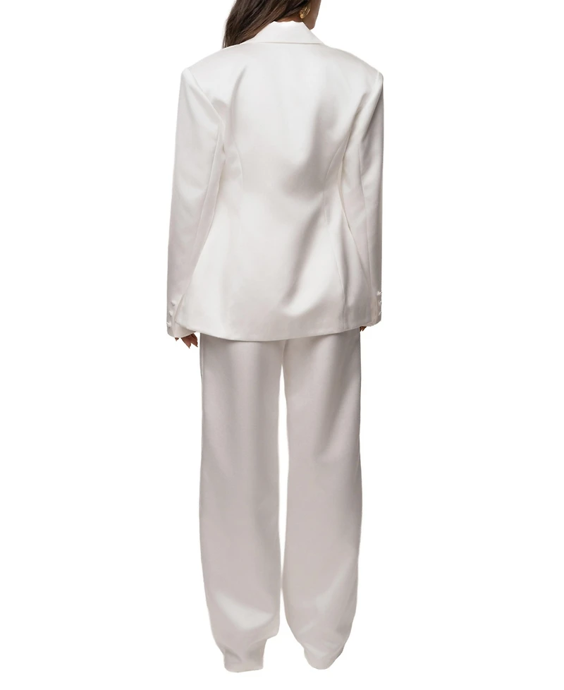 Jluxlabel Women's Victoria Satin Blazer