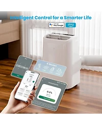 Cowsar Portable Ac 12000 Btu with Fan and Dehumidifier, 24H Timer