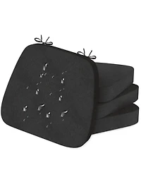 Gnuadz Chair Cushions Dining Waterproof Non-slip Foam Pads With Ties