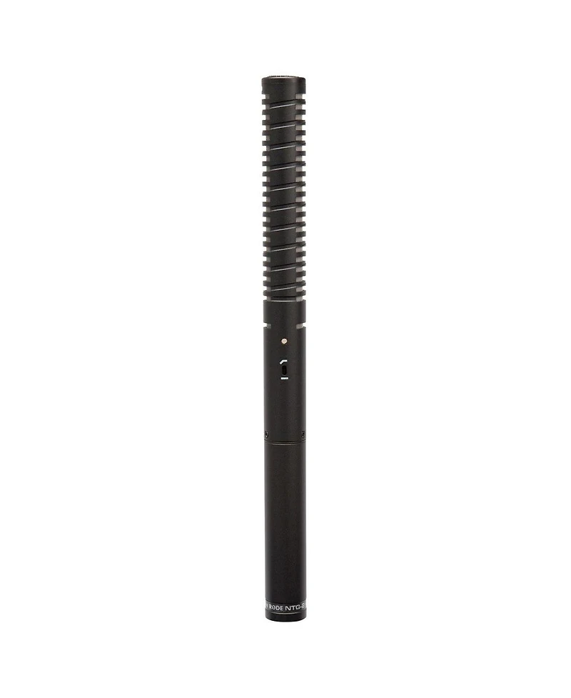 Rode NTG2 Battery or Phantom Powered Condenser Shotgun Microphone, Bundle with Rycote 15cm Standard Hole Sgm Foam with 19mm/22mm Windscreen