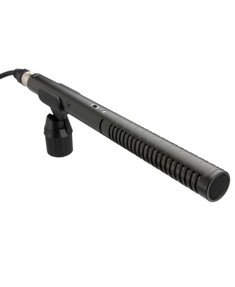 Rode NTG2 Dual Powered Directional Condenser Microphone, Bundle with HandA Broadcast Arm with Integrated Xlr Cable