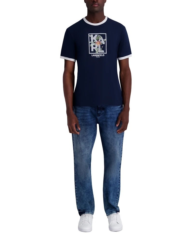 Karl Lagerfeld Paris Men's Short-Sleeve T-Shirt
