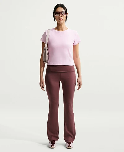 Nike Sportswear Women's Tight Ribbed Short Sleeve T-Shirt