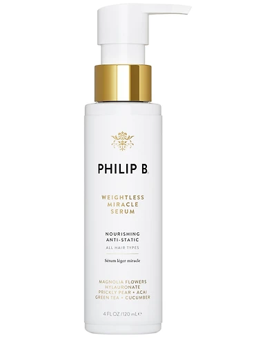 Philip B Weightless Miracle Serum, 4.23 oz.
