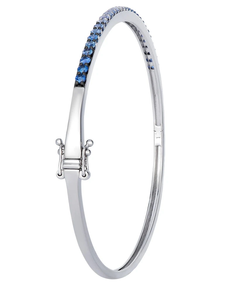 Le Vian Denim Ombre Sapphire (1 ct. t.w.) & Vanilla Sapphire Bangle in 14k Vanilla Gold