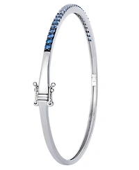 Le Vian Denim Ombre Sapphire (1 ct. t.w.) & Vanilla Sapphire Bangle in 14k Vanilla Gold