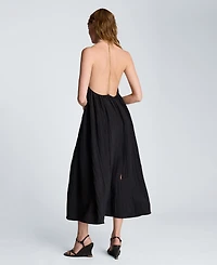 Kenneth Cole Women's Halter Neck Midi Dress