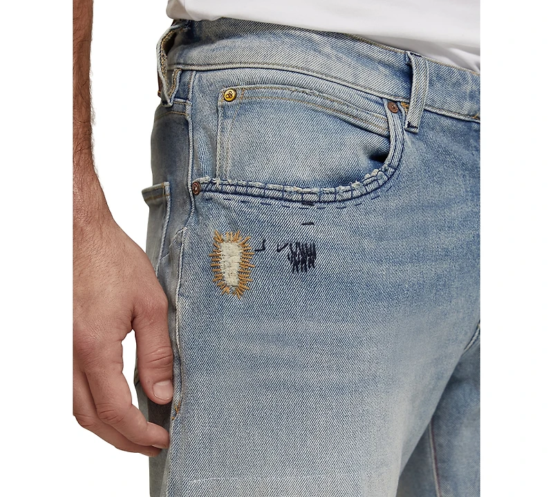 Scotch & Soda Men's The Zee Straight-Fit Denim Jeans