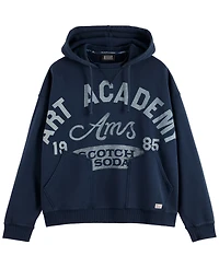 Scotch & Soda Men's Washed Artwork Hoodie