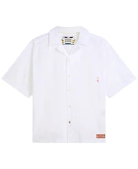 Scotch & Soda Men's Embroidered Short-Sleeve Shirt