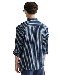 Scotch & Soda Men's Striped Regular-Fit Shirt