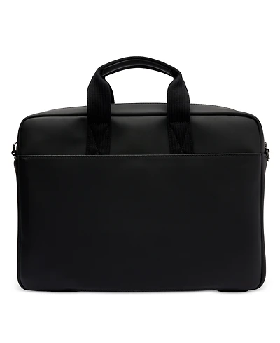Lacoste Men's Pique Effect Computer Bag