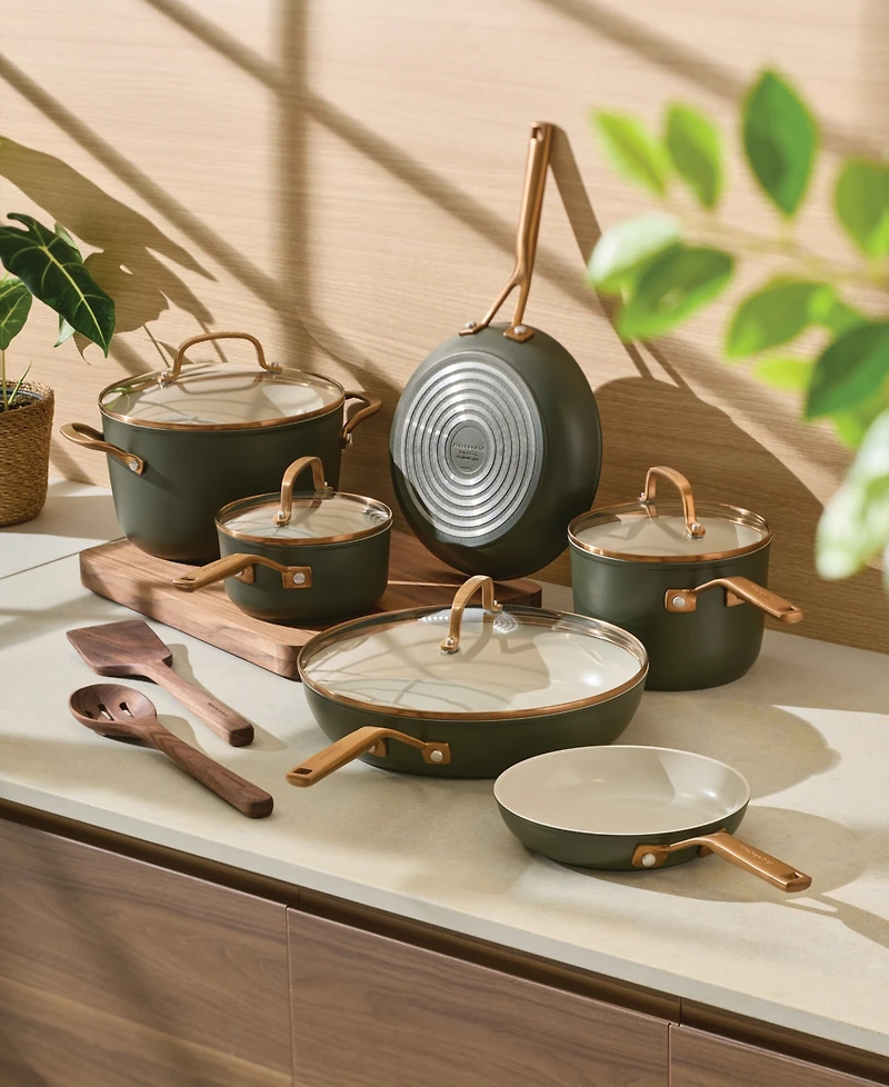 KitchenAid Design Series Hard-Anodized Ceramic Induction 12-Piece Cookware Set