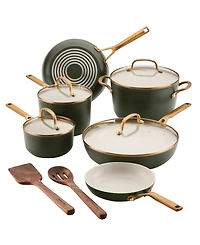 KitchenAid Design Series Hard-Anodized Ceramic Induction 12-Piece Cookware Set
