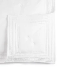 Michael Aram Tufted Quilted Cotton Coverlet, Queen