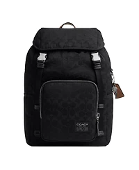 Coach Men's Logan Signature Leather Backpack