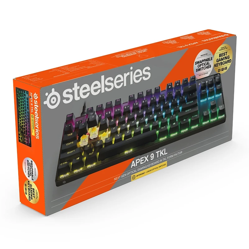 SteelSeries Apex 9 Tkl Wired Rgb Mechanical Gaming Keyboard