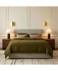 Brightech Sansa Stone Led Table Lamp with Dimmer (13")
