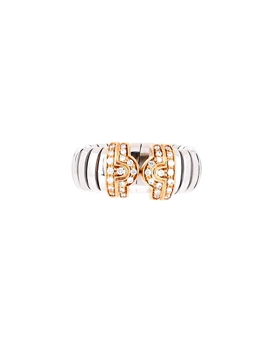 Pre-Owned Bvlgari Tubogas Parentesi Ring
