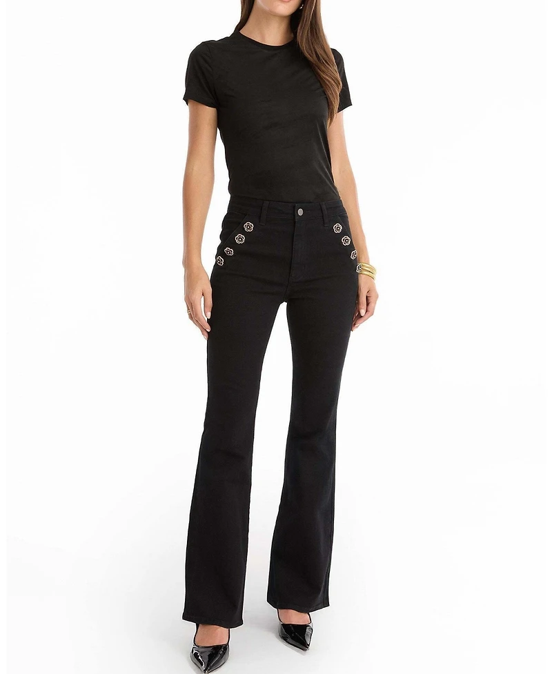 The Noli Shop Women's Classic Allegra Rose Jean