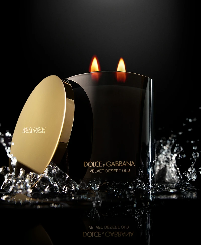 Dolce&Gabbana Velvet Desert Oud Scented Candle, 8.46 oz.