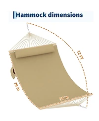 gaomon Double Quilted Fabric Hammock