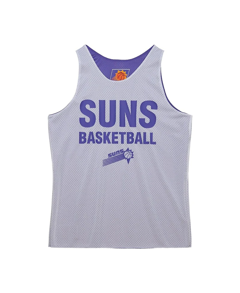 Mitchell & Ness Men's Purple/White Phoenix Suns Hardwood Classics Reversible Mesh Practice Jersey