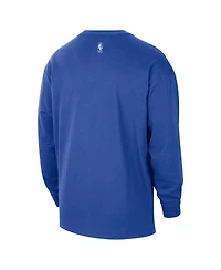 Nike Men's Blue Orlando Magic 2025/26 City Edition Remix Essential Logo Long Sleeves T-Shirt